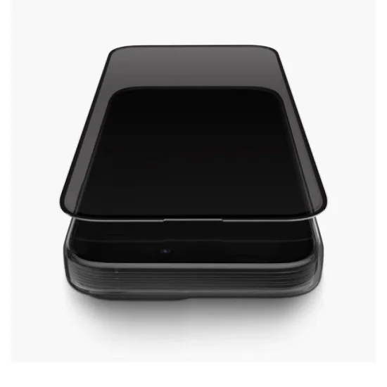 Screen Protector Iphone15 Glass Optix Vivid Uniq - Black Privecy